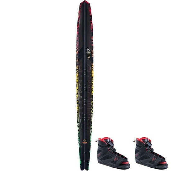 HO EVO Water Ski w/ Double freeMAX Bindings - 2018