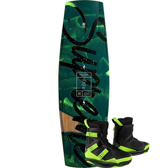Ronix Supreme ATR Wakeboard Package w/ Supreme Boots - 2021