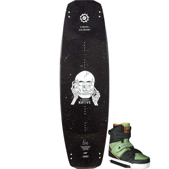 Slingshot Native Wakeboard Package W/ KTV Boots - 2021