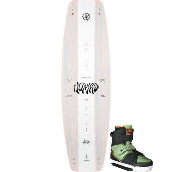 Slingshot Nomad Wakeboard Package W/ KTV Boots - 2021