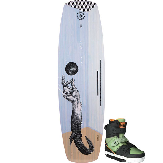 Slingshot Terrain Wakeboard Package W/ KTV Boots - 2021