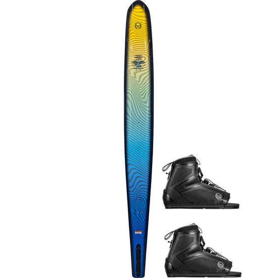 HO Fusion Freeride Water Ski Package With Stance 110 Bindings