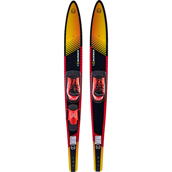 HO Burner Combo Water Skis w/ Blaze Bindings - 2023