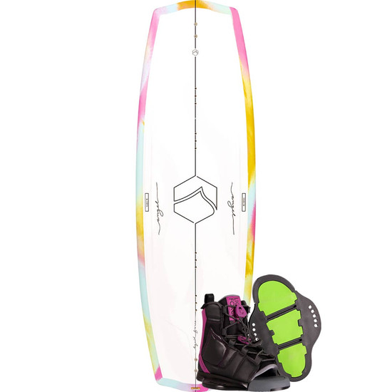 Liquid Force Angel Women's Wakeboard Package W/ Plush Boots