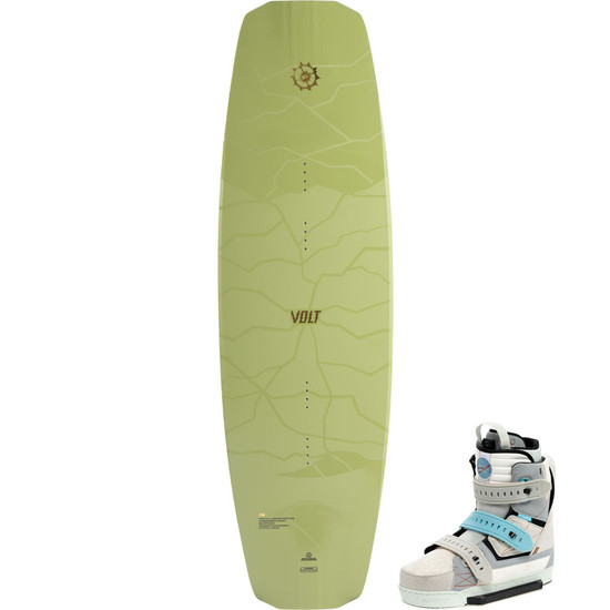Slingshot Volt Wakeboard Package W/ Space Mob Boots - 2022