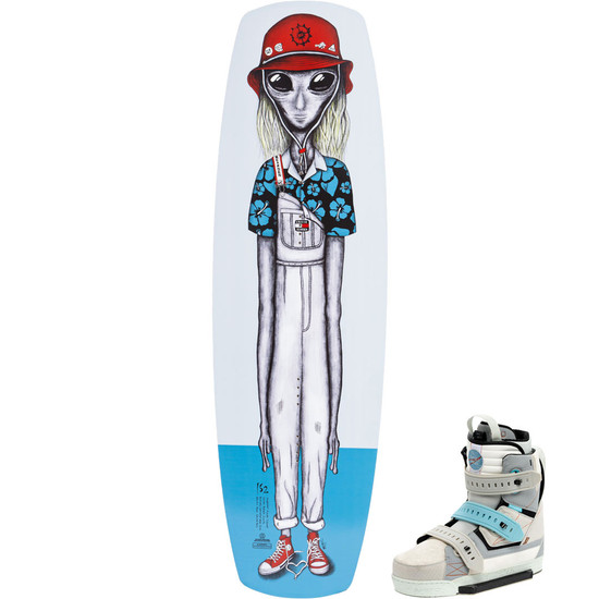 Slingshot Bearden Wakeboard Package W/ Space Mob Boots - 2022