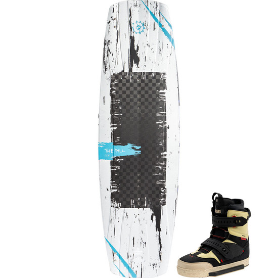 Slingshot Pill Wakeboard Package W/ Rad Boots - 2022