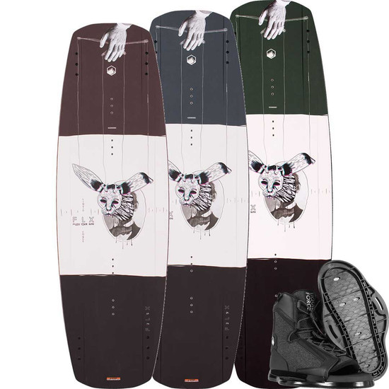 2021 Liquid Force FLX Wakeboard Package W/ 2022 Index Boots