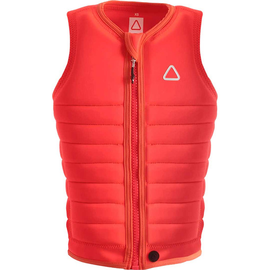 Follow Primary Ladies Comp Vest Fluro Red