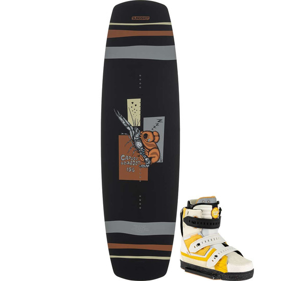 Slingshot Bearden Wakeboard Package W/ Space Mob Boots - 2023