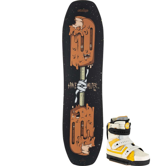 Slingshot Space Melter Wakeboard Package W/ Space Mob Boots - 2023