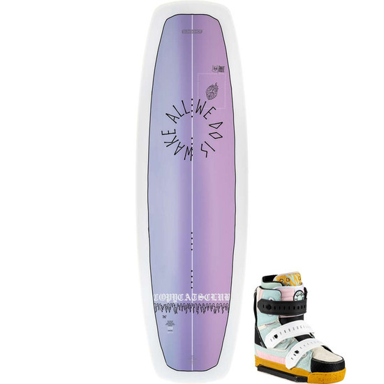 Slingshot Copycat Pro Women's Wakeboard Package W/Copycat Boots - 2023