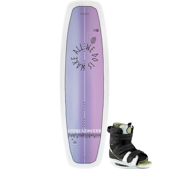 Slingshot Copycat Pro Women's Wakeboard Package W/ Option Boots - 2023