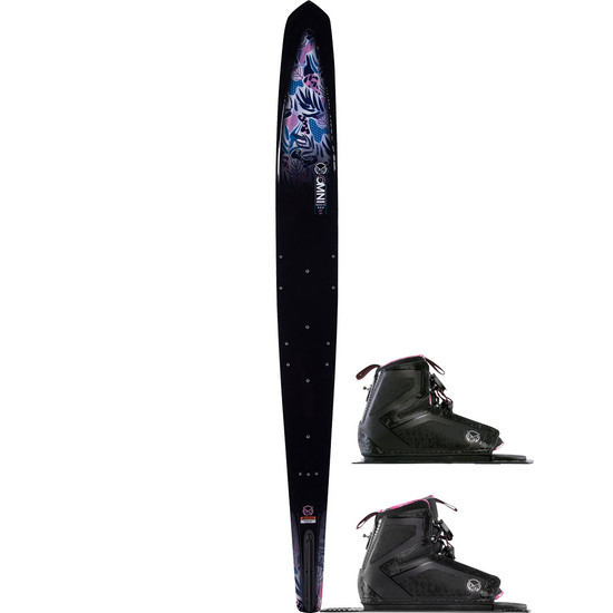 HO Women's Omni Water Ski w/ Double Women's Stance 110 Bindings - 2023