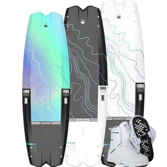 Liquid Force Remedy Wakeboard Package W/ Aero 6X Boots - 2023