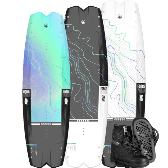 Liquid Force Remedy Wakeboard Package W/ Classic 6X Boots - 2023