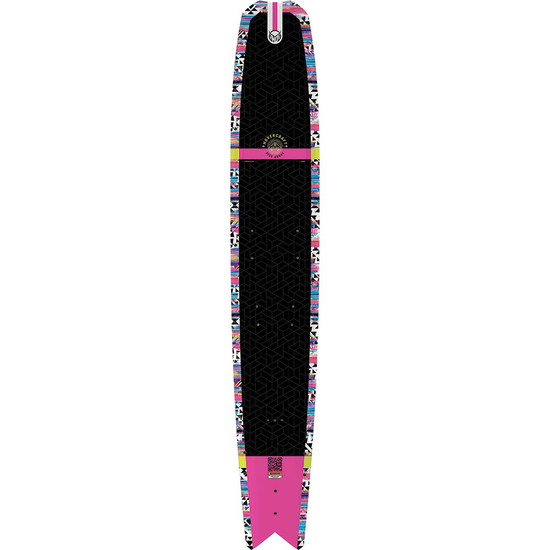 HO Hovercraft Slalom Water Ski - 2024 Tribal Pink - Top