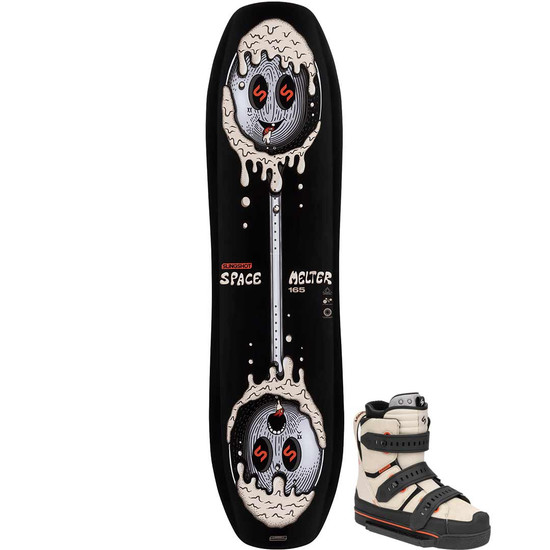 Slingshot Space Melter Wakeboard Package w/ Space Mob Boots - 2024