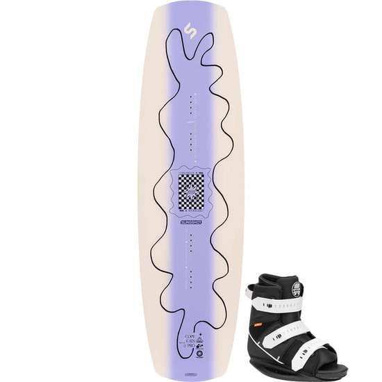 Slingshot Copycat Pro Women's Wakeboard Package w/ Option Boots - 2024