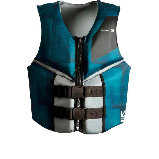 Follow Order Women's Life Jacket - Teal Front