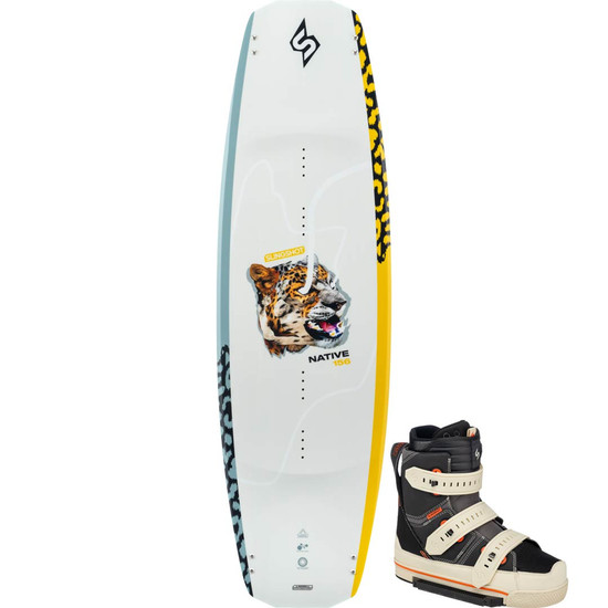 Slingshot Native Wakeboard w/ Space Mob Boots - 2025