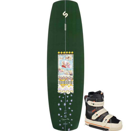 Slingshot Copycat Pro Women's Wakeboard w/ Space Mob Boots - 2025
