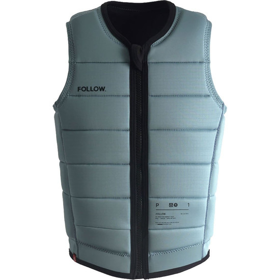 Follow P1 Traction Impact Vest - Ocean - Front