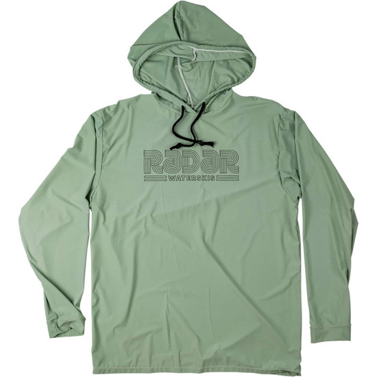 Lightweight Solar Hoodie - Mint - Front
