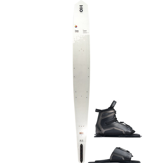HO Omni Ultra White Slalom Ski w/ Stance UltraLite Binding & RTP - 2026