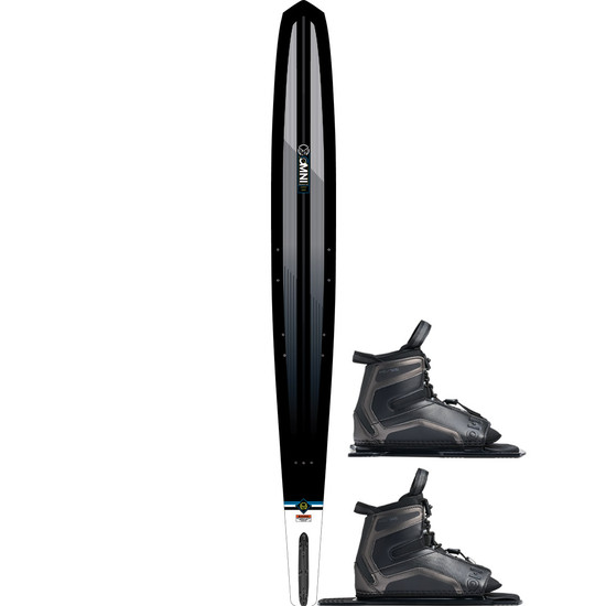 HO Omni Slalom Ski w/ Dbl Stance UltraLite Bindings - 2026