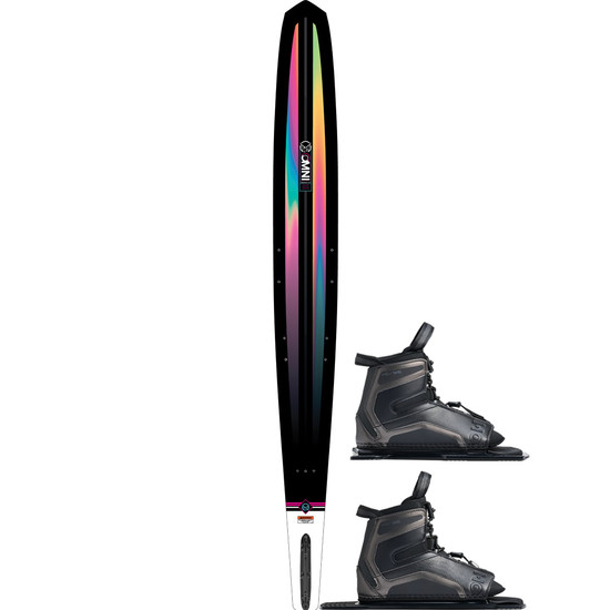 HO Women's Omni Slalom Ski w/ Dbl Stance UltraLite Bindings - 2026