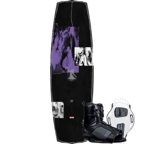 Hyperlite Blueprint Wakeboard w/ Team OT Bindings - 2026