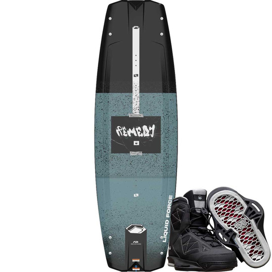 Liquid Force Remedy Wakeboard w/ Rival 6X Bindings - 2026