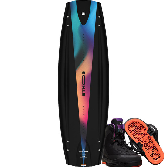 Liquid Force Ethos Wakeboard w/ Vertex 6X Bindings - 2026