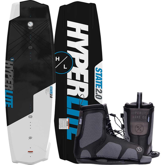Hyperlite State Jr. 125 Wakeboard w/ Remix Bindings - 2026