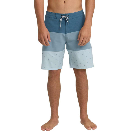 Billabong Tribong Lo Tide Boardshorts - Blue Fog - Front