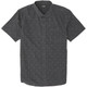 Billabong All Day Jacquard Short Sleeve Shirt - Black - Front