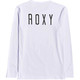 Roxy Enjoy Waves Long Sleeve UPF 50 Rashguard - White - Back