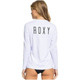 Roxy Enjoy Waves Long Sleeve UPF 50 Rashguard - White