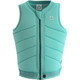 Follow Primary Ladies Comp Vest - Aqua Front
