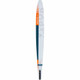 Radar Vapor Graphite Slalom Ski 2024 - White / Orange Glow - Top