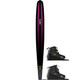 HO Women's Carbon Omni Water Ski w/ Double Stance 110 Bindings - 2024