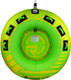Radar UFO Towable Tube, Yellow/Green, 2 Person