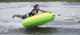 Radar UFO Towable Tube, Yellow/Green, 2 Person