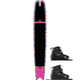 HO Hovercraft Slalom Ski Package w/ Double Women's Stance 110 Bindings - 2024 Tribal Pink