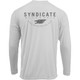 HO Syndicate Sun Shield LS Crew - Mist Grey  - Back