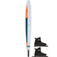 Radar Vapor Graphite Slalom Ski 2024 - White / Orange/ Double Vector BOA Water Ski Bindings - 2025