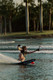 Radar Vapor Pro Build Slalom Ski in the Course