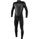 O'neill Heat 3/2MM Back zip Wetsuit - Black - Front
