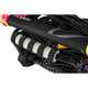 Ronix Silicone Stretch Surf - 11 in. Handle w/25 ft. 4-Sect. PE Rope - Tropical Swirl - Detail